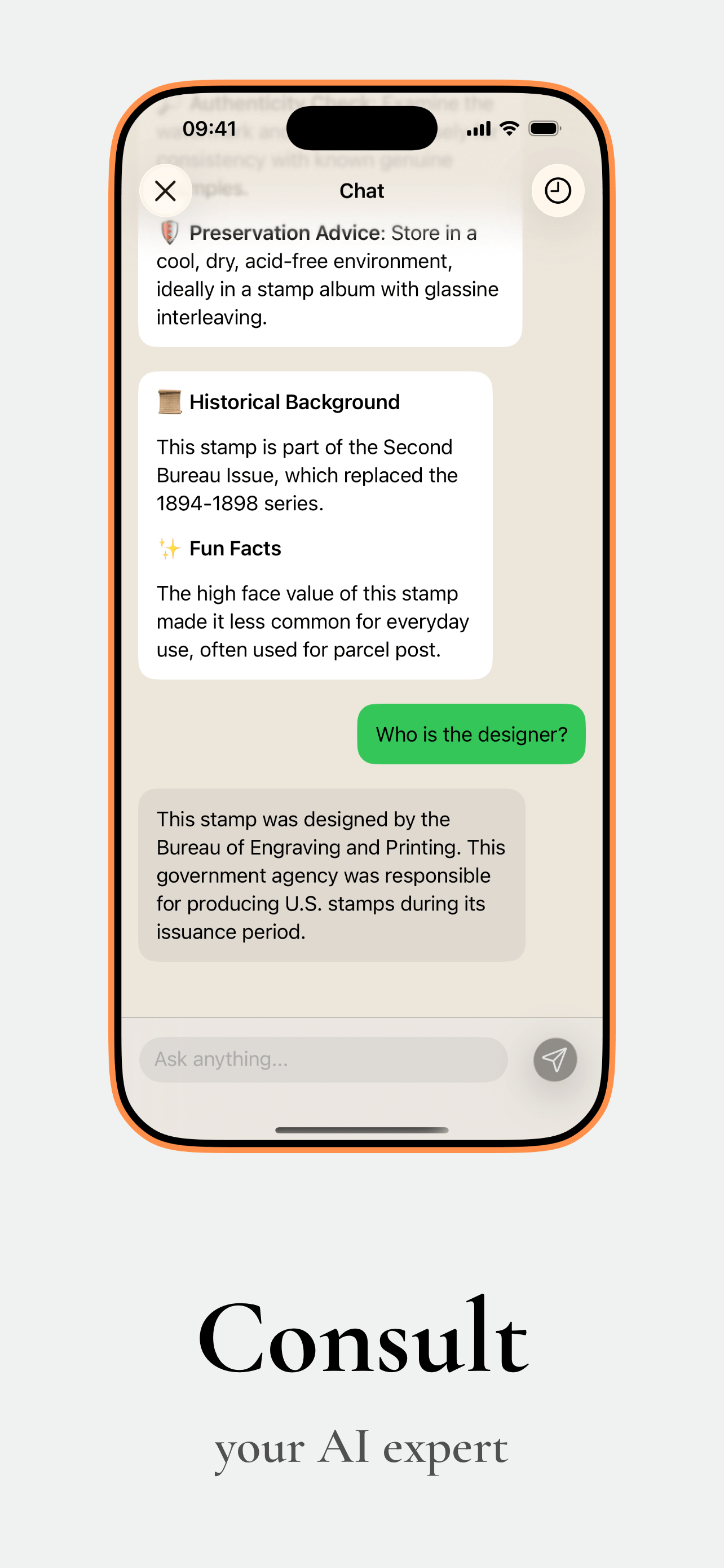 Advanced search and filtering options for stamp database